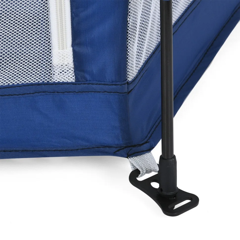 Дитячий манеж Bambi дихаюча сітка 146х127 см Sapphire Blue