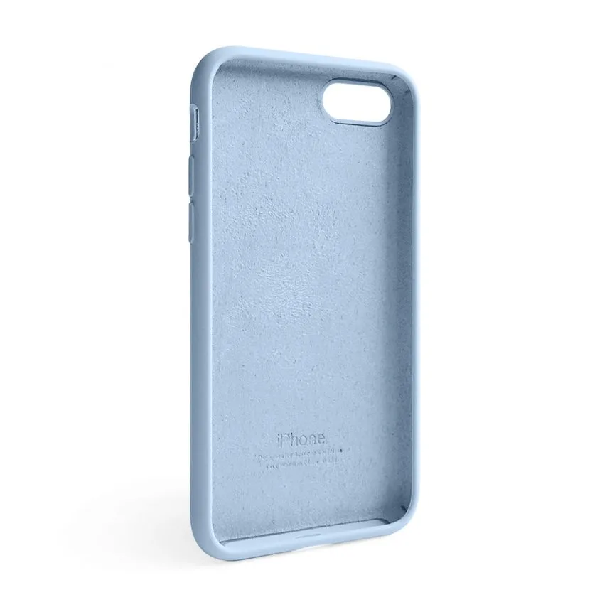 Чохол Silicone Case для Apple силікон блакитний