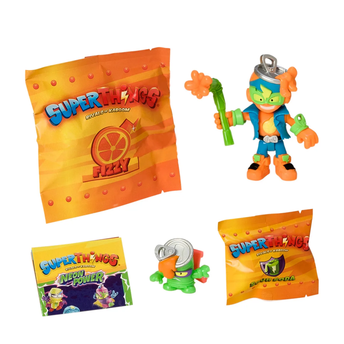 Игровой набор SuperThings пластик 22х14 5х11 5 см Neon Power