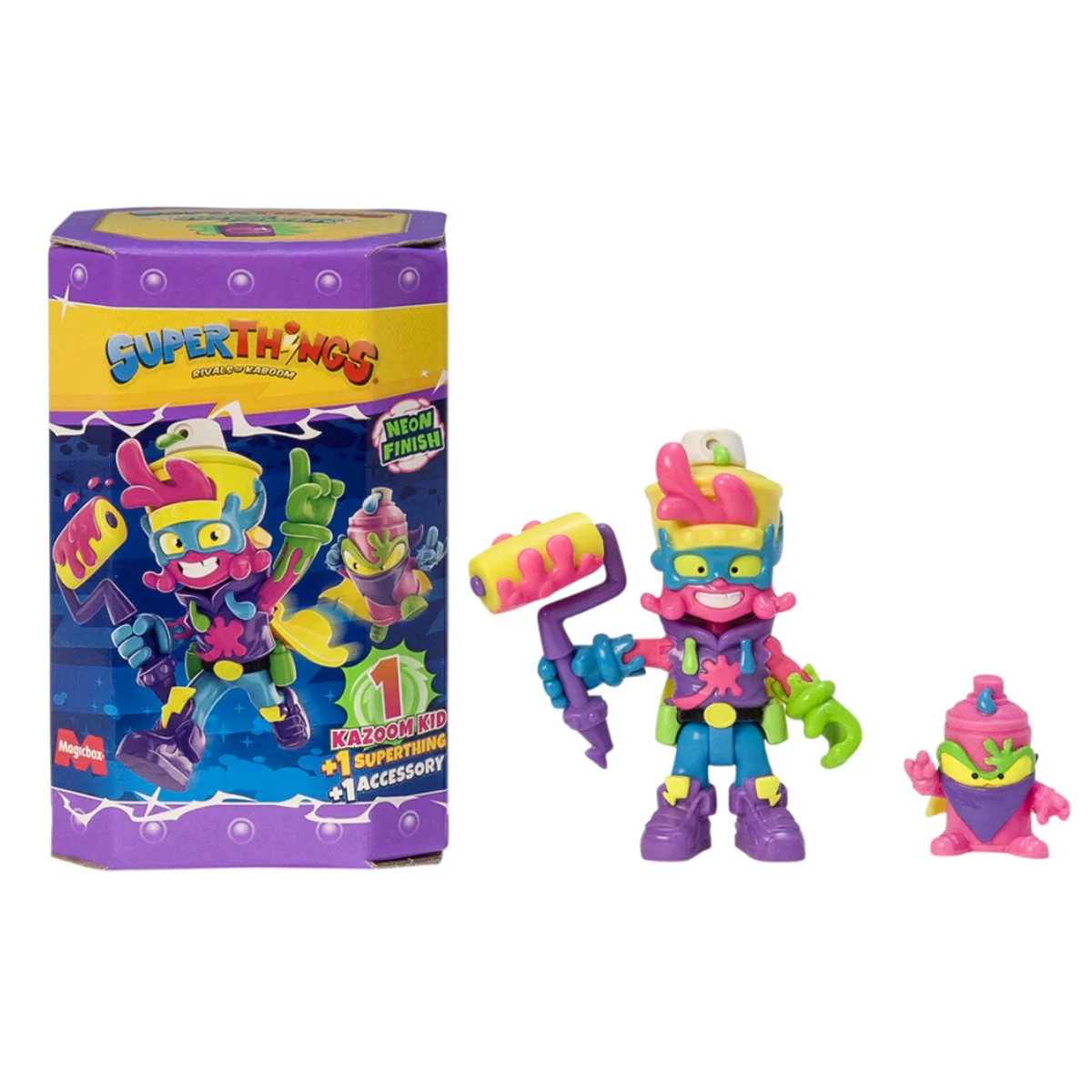 Игровой набор SuperThings пластик 22х14 5х11 5 см Neon Power