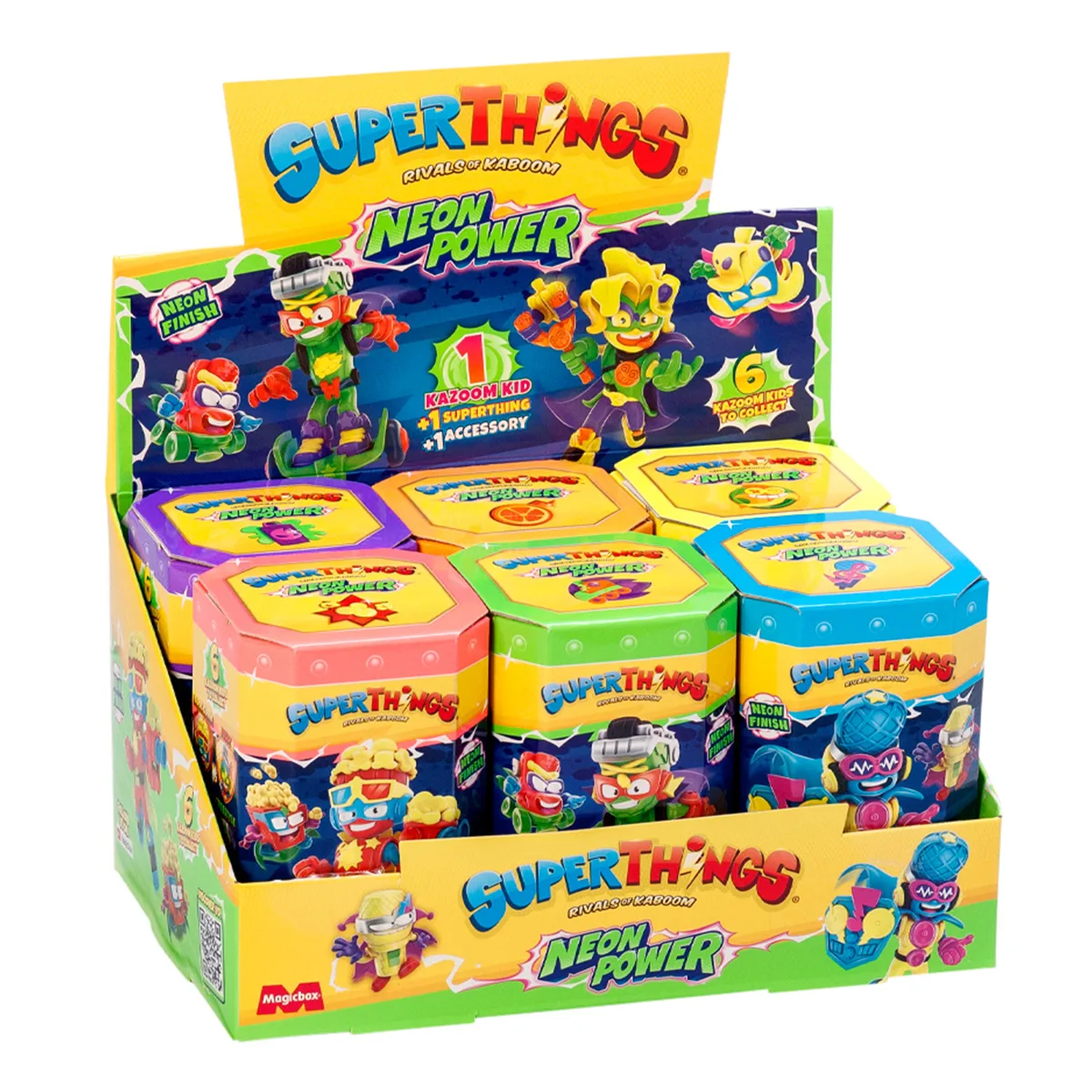 Игровой набор SuperThings пластик 22х14 5х11 5 см Neon Power