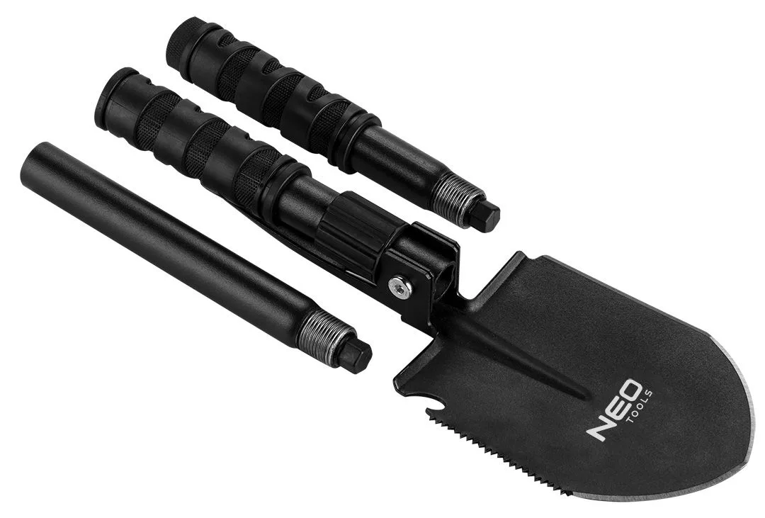 Складана лопата Neo Tools, 8 в 1, 63 см, 0,92 кг, з чохлом.