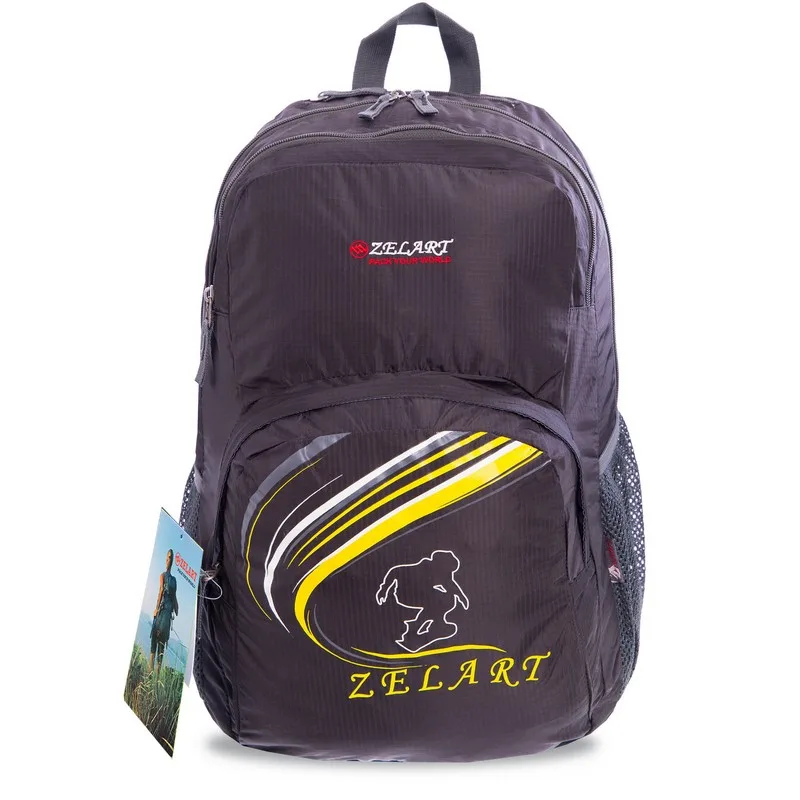 Рюкзак спортивний SP-Sport нейлон 49х30х13 см чорний