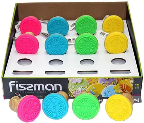 Штамп Fissman силиконовый 6 см зелёный