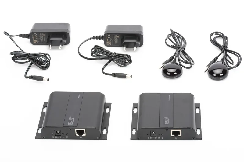 Набор удлинителей DIGITUS HDMI через IP, 4K*2K@30Гц, (CAT 5/5e/6/7), 120м