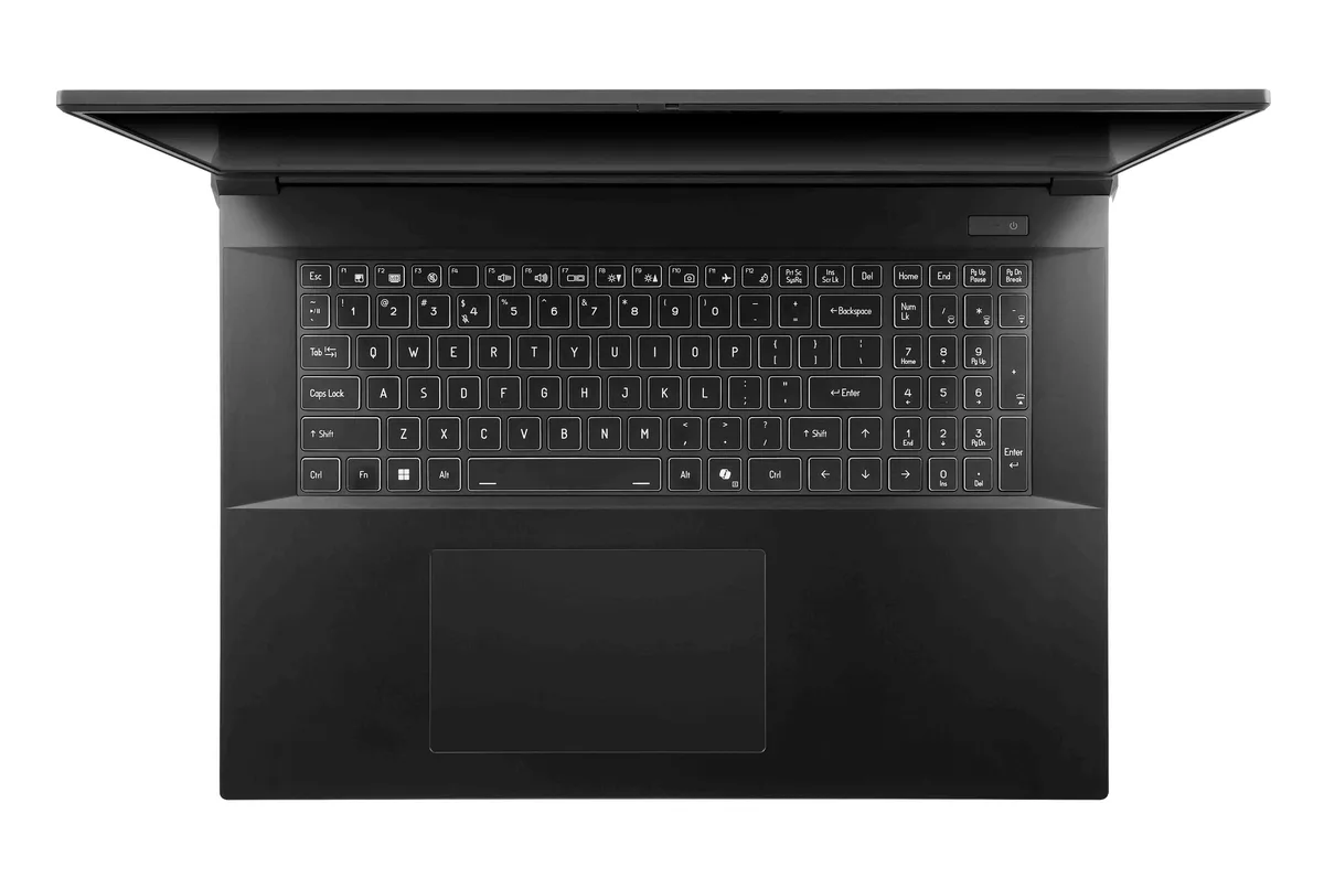 Ноутбук Dream Machines 18 дюймів чорний IPS 2560x1600 Intel Core Ultra 9 32GB SSD 2TB RTX 5070Ti