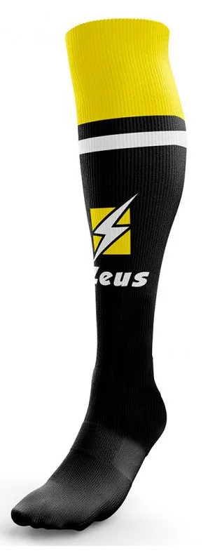 Гетри Zeus поліамід 40-46 чорний жовтий чоловічі