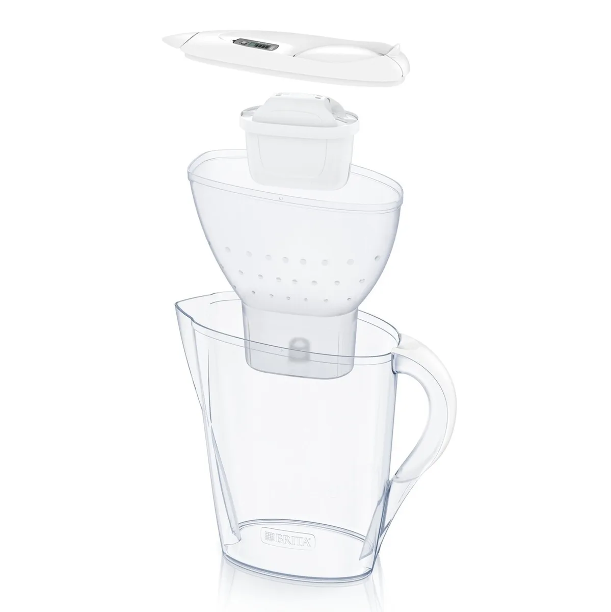 Фільтруючий глечик Brita Marella XL Memo MXPro 3.5л (2л очищеної води) з картриджем, синій.