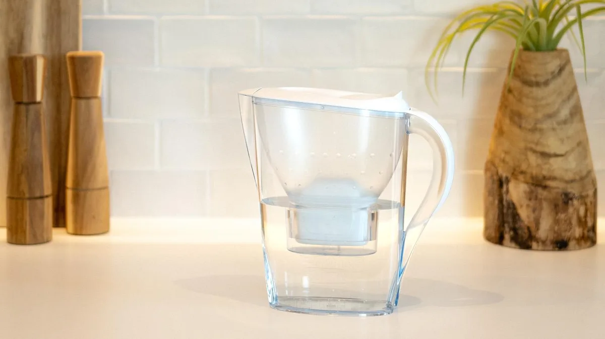 Фільтруючий глечик Brita Marella XL Memo MXPro 3.5л (2л очищеної води) з картриджем, синій.