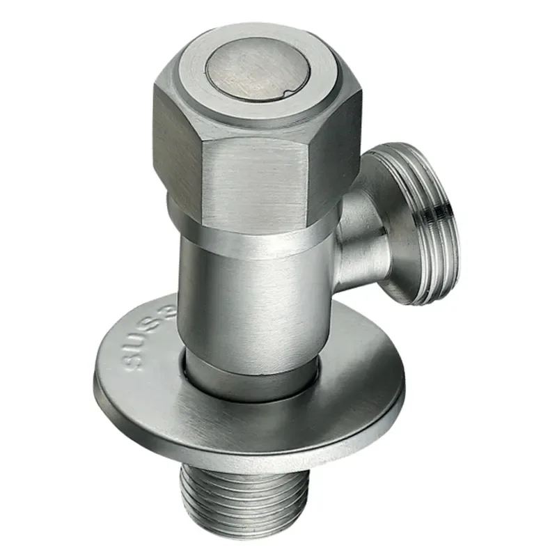 Кран Mixxus з нержавіючої сталі SUS304 1/2x3/4 сталевий для підключення сантехприладів