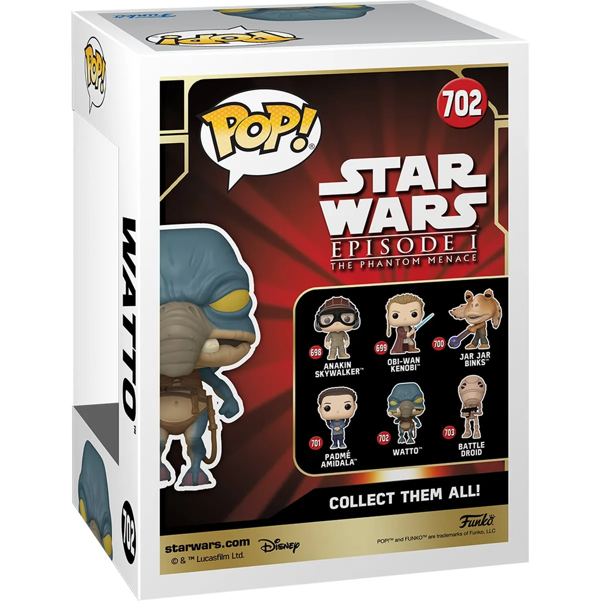 Фигурка Funko POP Star Wars: PM 25th - Уотто