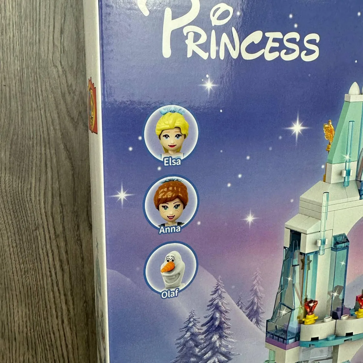 Дитячий конструктор замок Frozen 321 деталь пластик 36х26х6 см різні кольори