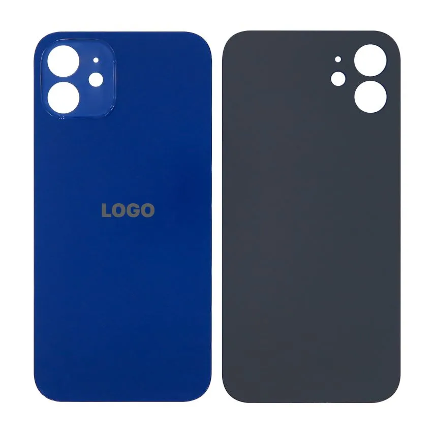 Задня кришка Apple iPhone 12 Original Quality  blue  з великим вирізом під камеру