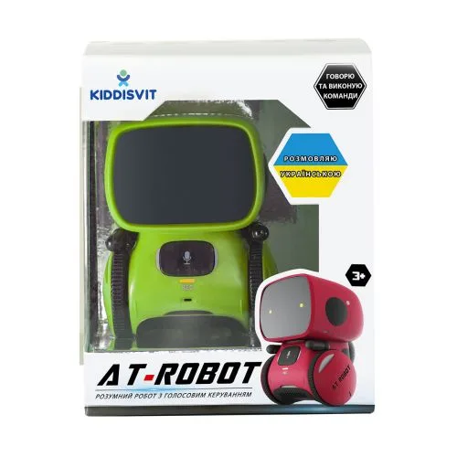 Інтерактивний робот AT-ROBOT з голосовим керуванням танцює та розмовляє