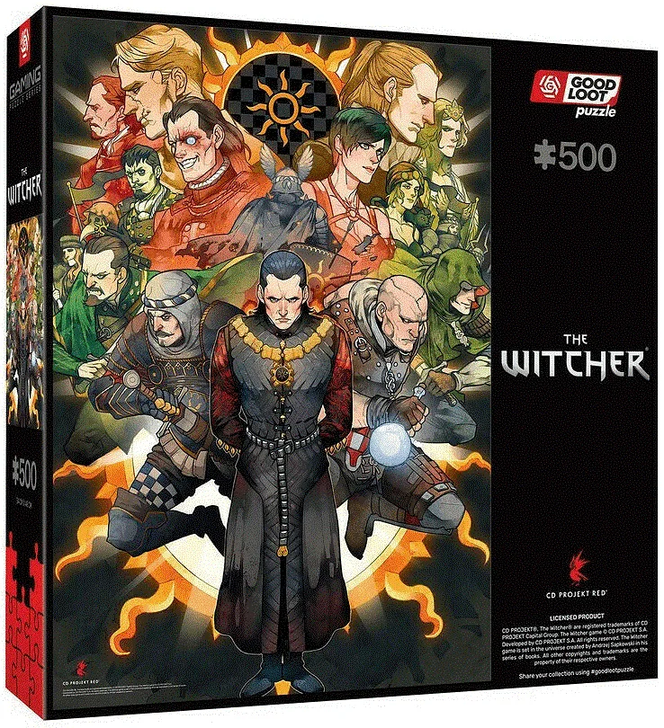 Пазл GoodLoot 500 ел. Nilfgaard картонний 48х34 см