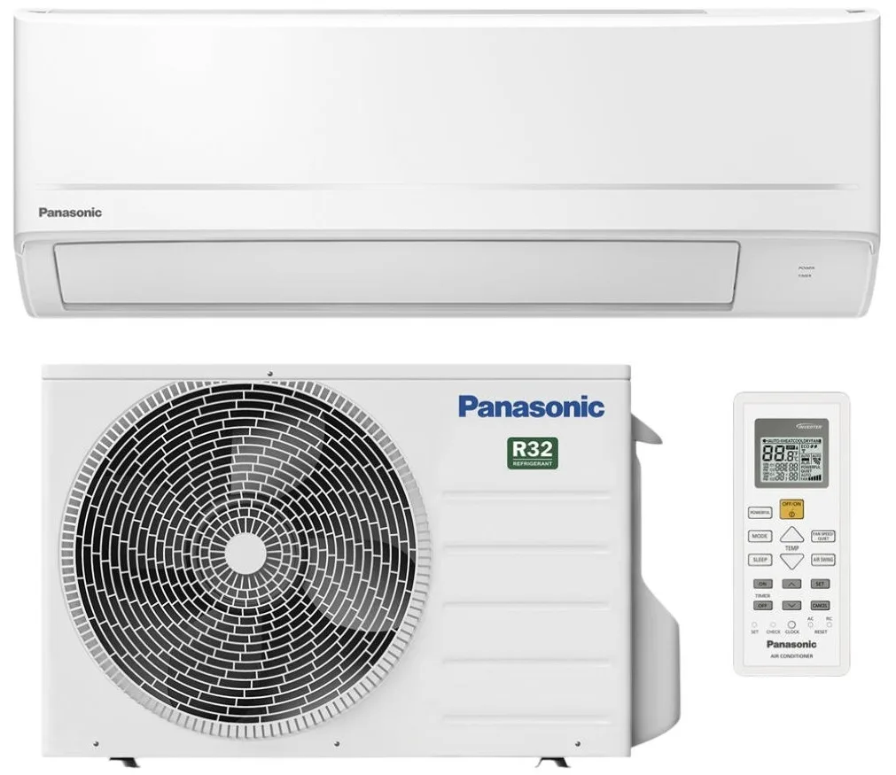 Кондиціонер Panasonic Super Compact BZ, 52 м2, 18000 BTU, 50 кВт, A++/A+, -15°C, R32, білий