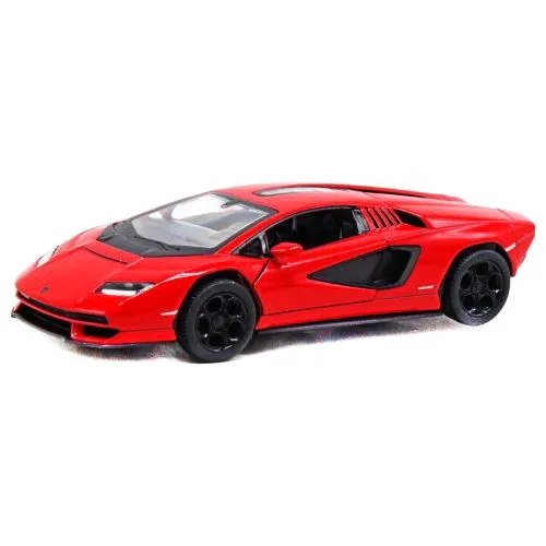 Машинка KINSMART Lamborghini Countach металева інерційна червона 11 см