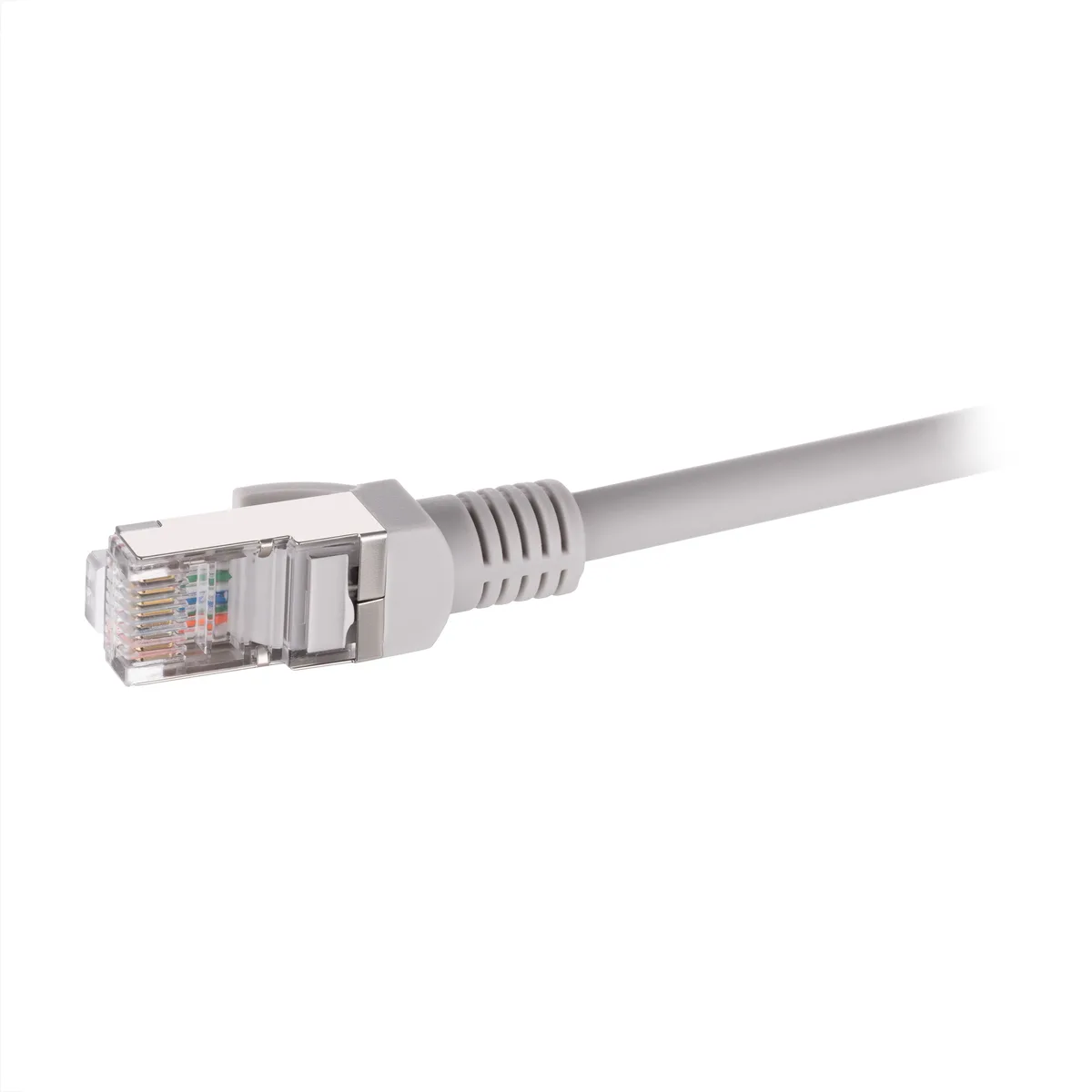 Патч-корд 2E CAT 5e, FTP, 5м, 26AWG, RJ45, 7/0.16, Cu, LSZH, серый.