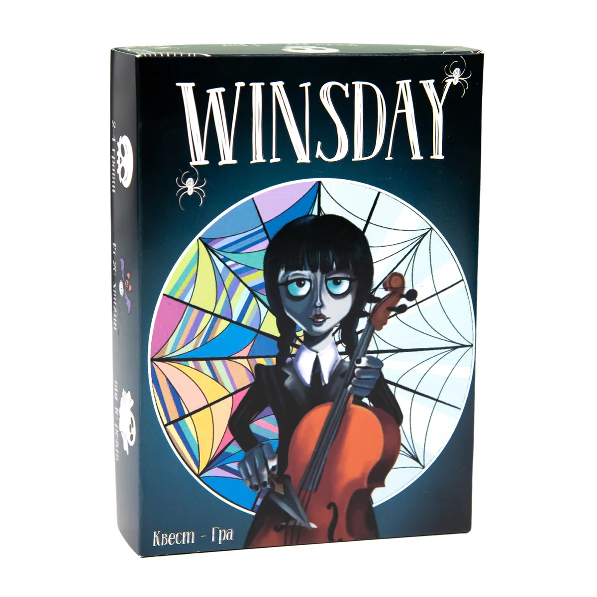 Настільна квест-гра Winsday для 2-4 гравців 10+ картон 18х13х4 см
