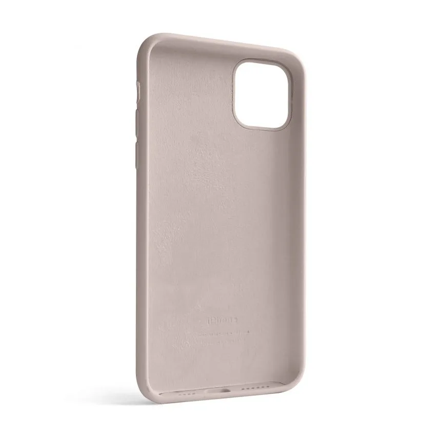Чохол силіконовий для Apple iPhone 11 Pro Max  grey  сірий