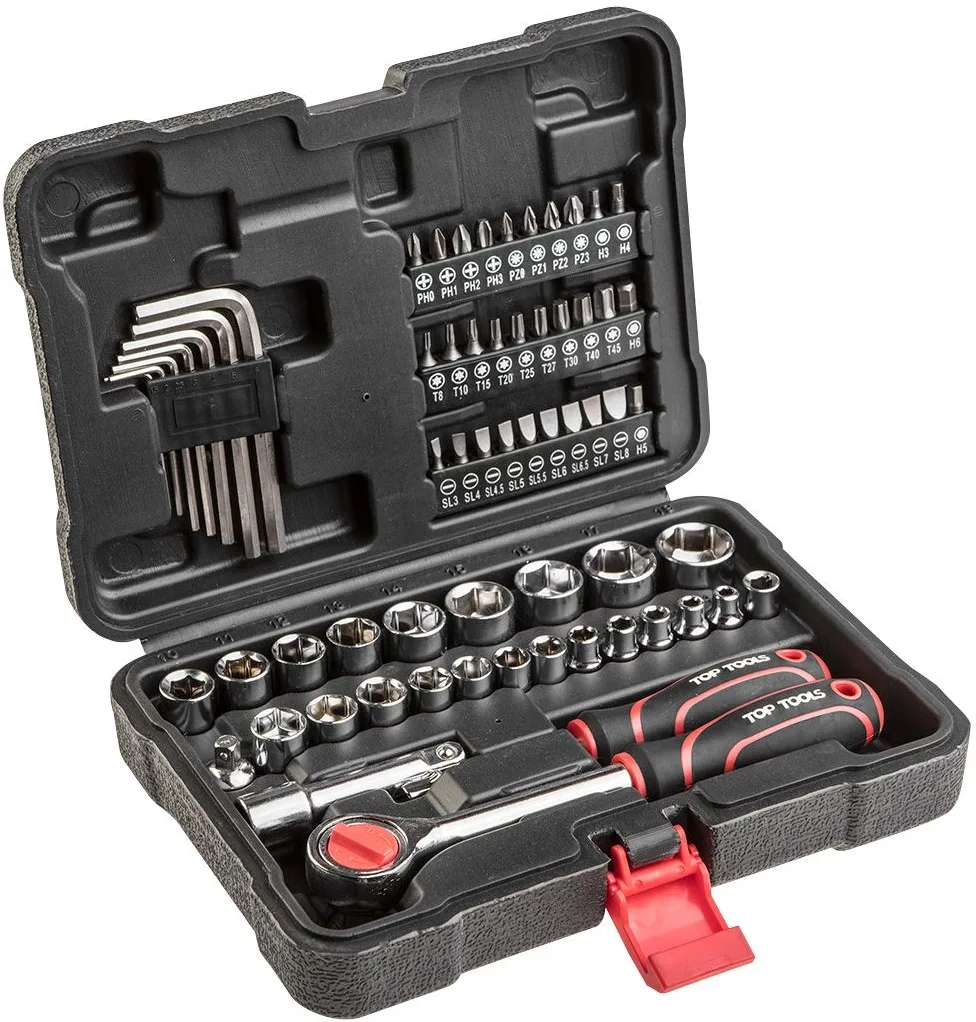 Набір інструментів Top Tools, 3/8", 63шт