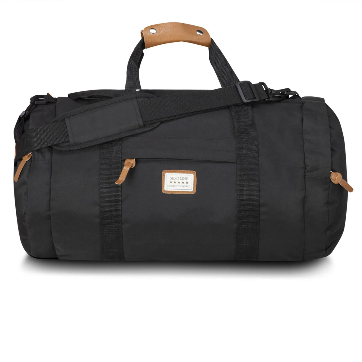 Дорожная сумка 600D Polyester 49 л Черная