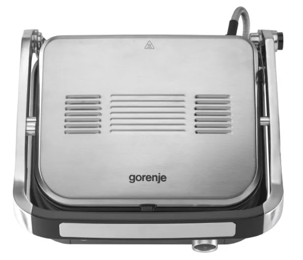 Електрогриль Gorenje нержавіюча сталь 310х240 мм 2100 Вт