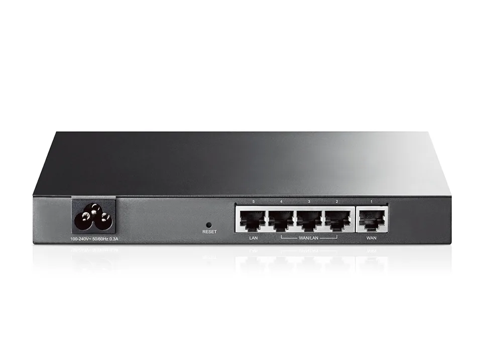 Мультисервісний Маршрутизатор TP-LINK TL-R470T+ 1xFE LAN, 3xFE LAN/WAN, 1xFE WAN