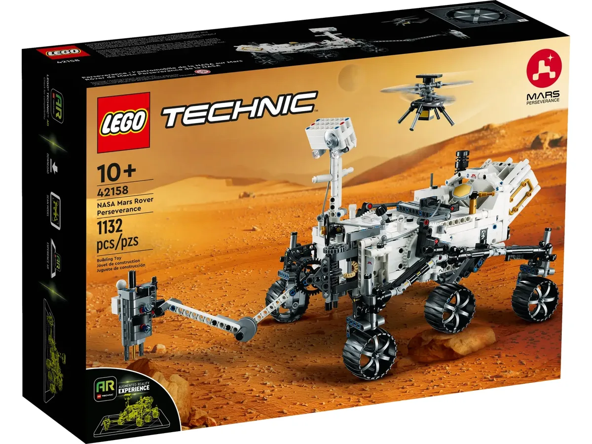 Конструктор LEGO Technic Місія NASA Марсохід 10+ для хлопчиків і дівчат 42158
