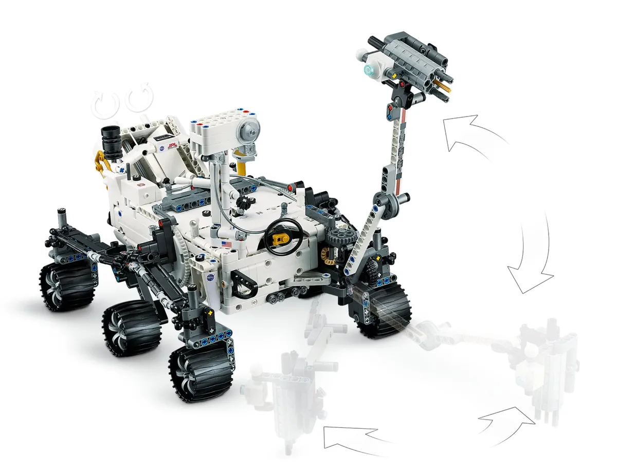 Конструктор LEGO Technic Місія NASA Марсохід 10+ для хлопчиків і дівчат 42158