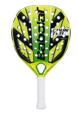 Ракетка для падел тенісу Babolat карбон скловолокно доросла жовта