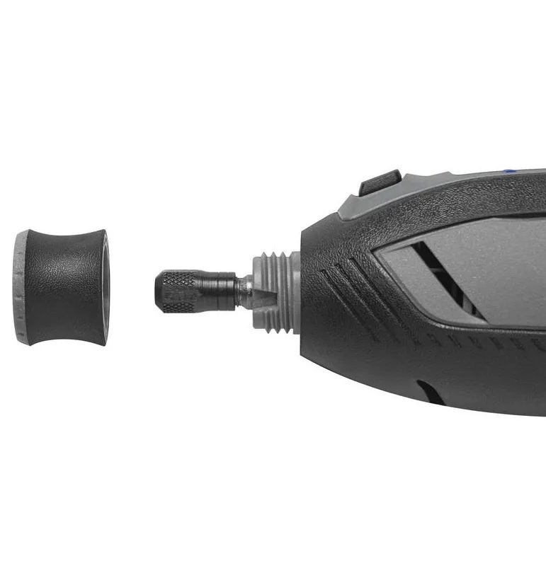 Акумуляторна шліфувально-гравірувальна машина Dremel 8250-5, 12В, 1х2А·год, 5000-30000 об/хв, вага 0.59 кг.