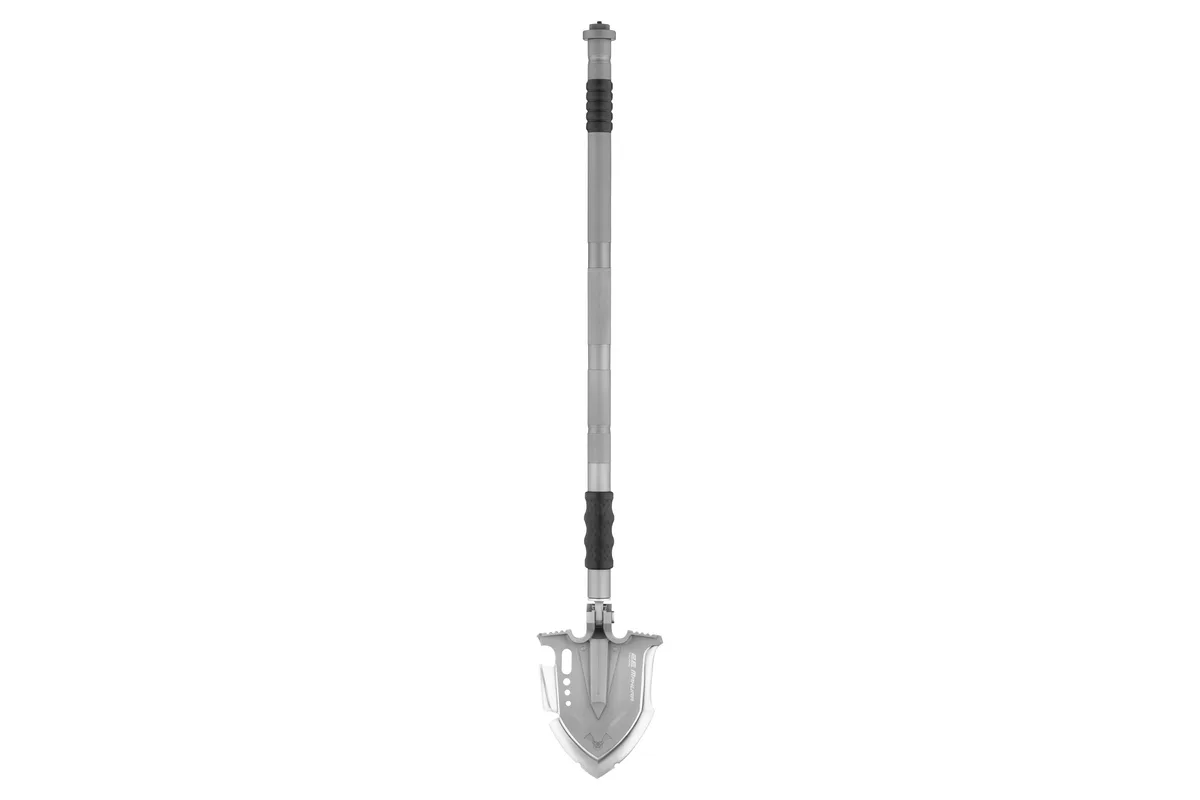 Лопата-мультитул тактична 2E Mahura Steel Gray розбірна, 23в1, з сумкою у комплекті, 107 см макс., 1.5 кг