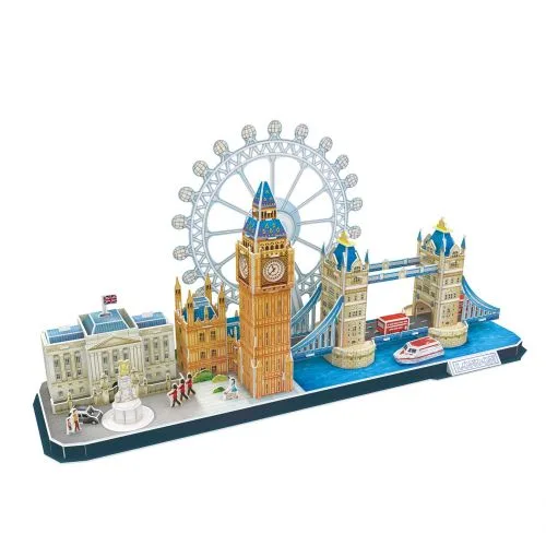 Тривимірна головоломка-конструктор City Line London Cubic Fun 3D пазл для дітей та дорослих