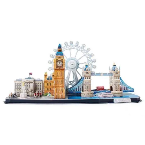 Тривимірна головоломка-конструктор City Line London Cubic Fun 3D пазл для дітей та дорослих