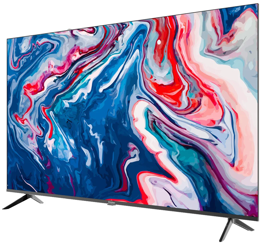 LED-телевізор Haier 70 дюймів чорний 4K Smart TV Android 11