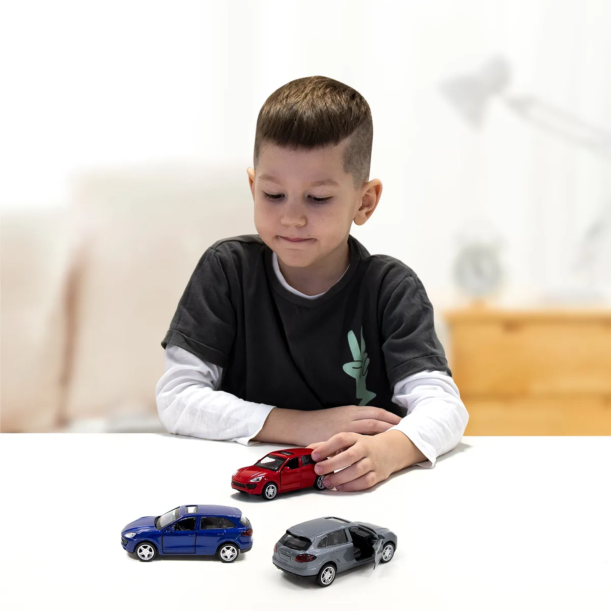 Автомодель TechnoDrive метал 6,5х7х17,5 см синя