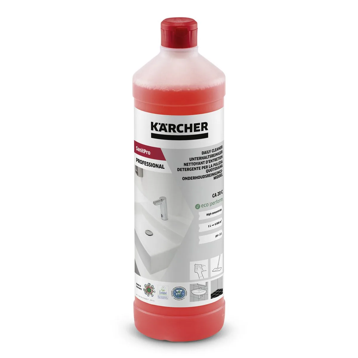 Засіб для регулярного прибирання Karcher SanitPro CA 20 C eco!perform 1л