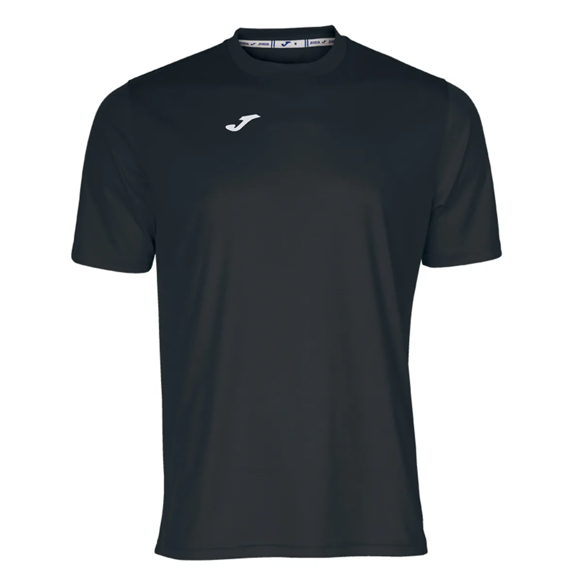 Футболка Joma 100% поліестер S чорна чоловіча