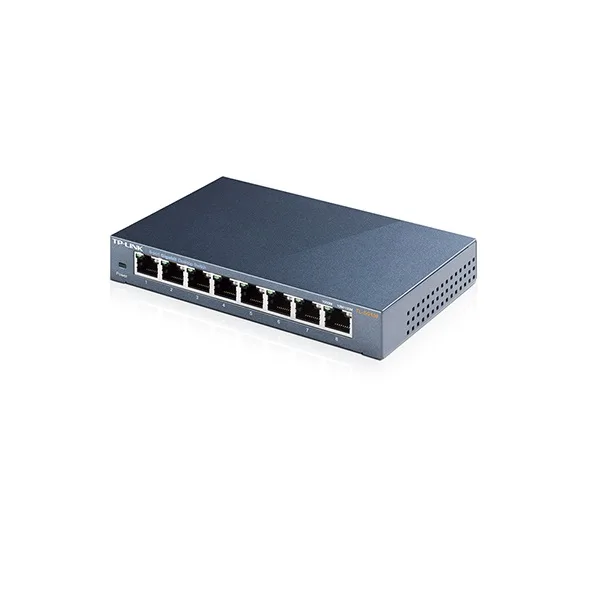 Комутатор TP-LINK TL-SG108 8xGE, Некерований