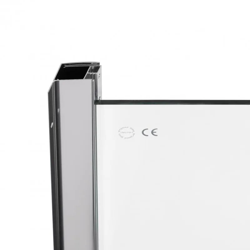 Душова кабіна Qtap CRM1011AC6 100x100 см прозоре скло 6 мм розсувна хром