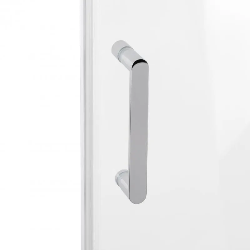Душова кабіна Qtap CRM1011AC6 100x100 см прозоре скло 6 мм розсувна хром