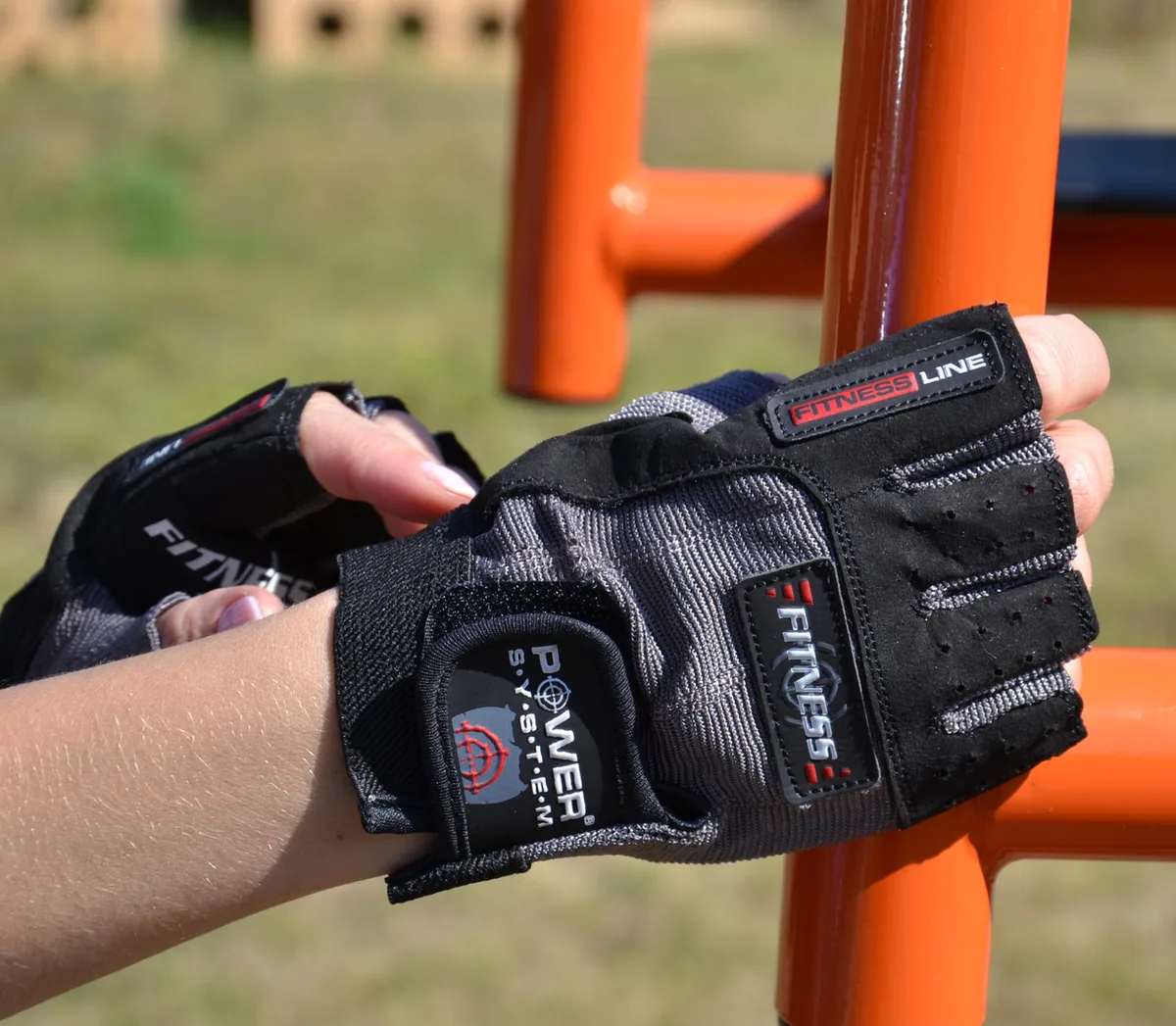 Рукавички Active Point штучна шкіра M чорні