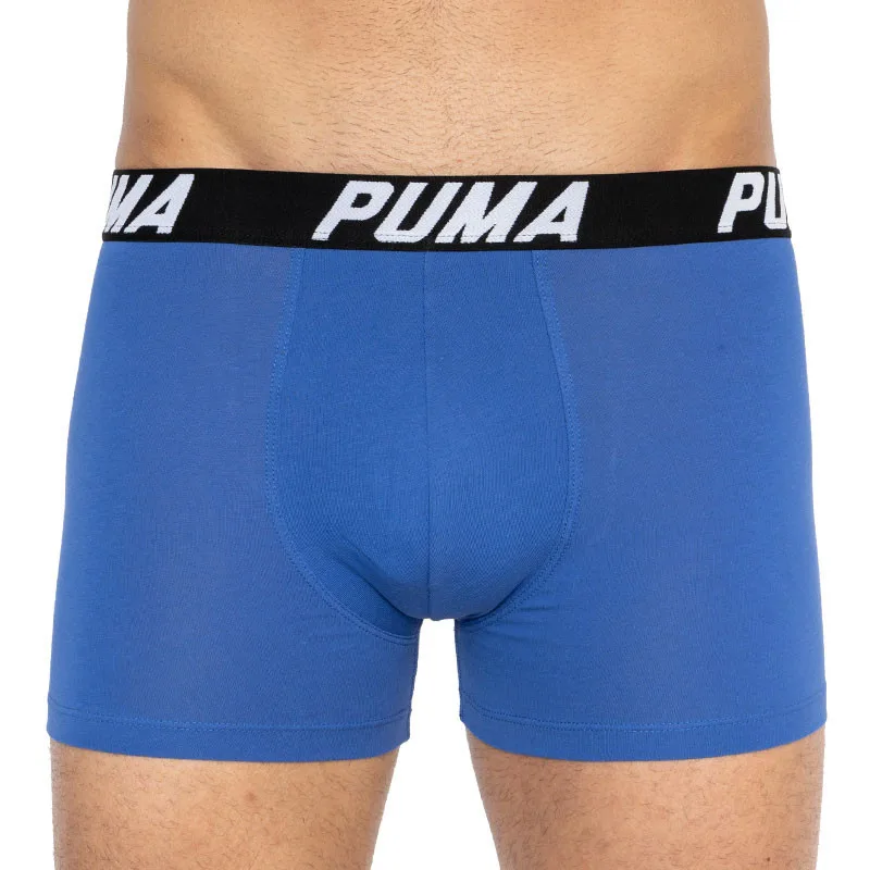 Труси-боксери Puma бавовна M синій червоний 2 пари