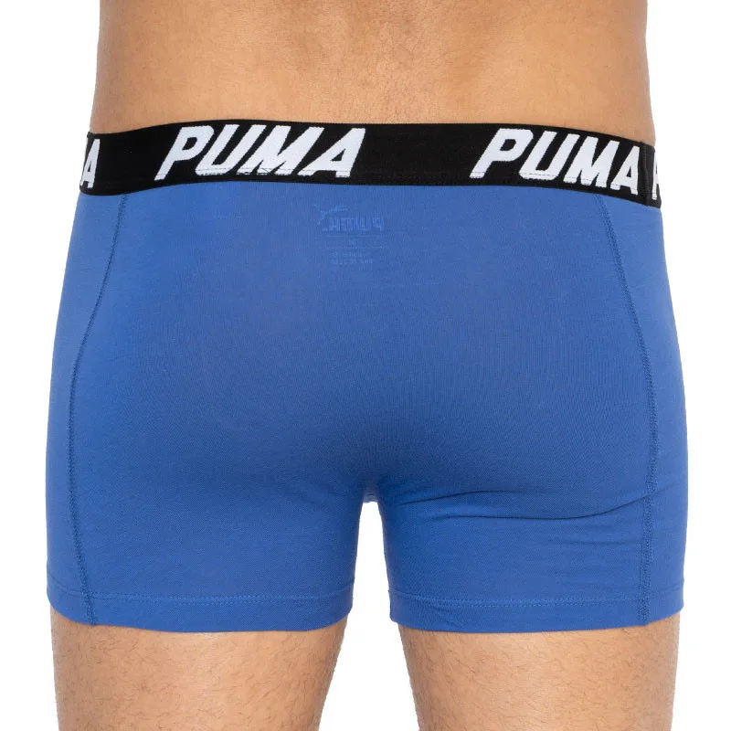 Труси-боксери Puma бавовна M синій червоний 2 пари