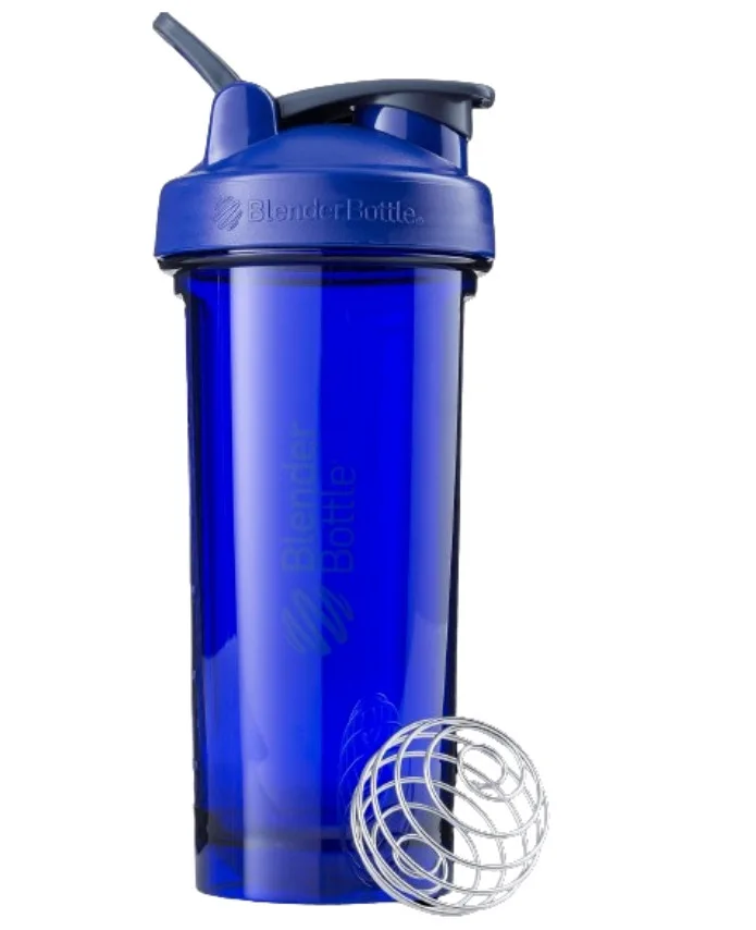 Спортивна пляшка шейкер BlenderBottle Tritan 940 мл Синя
