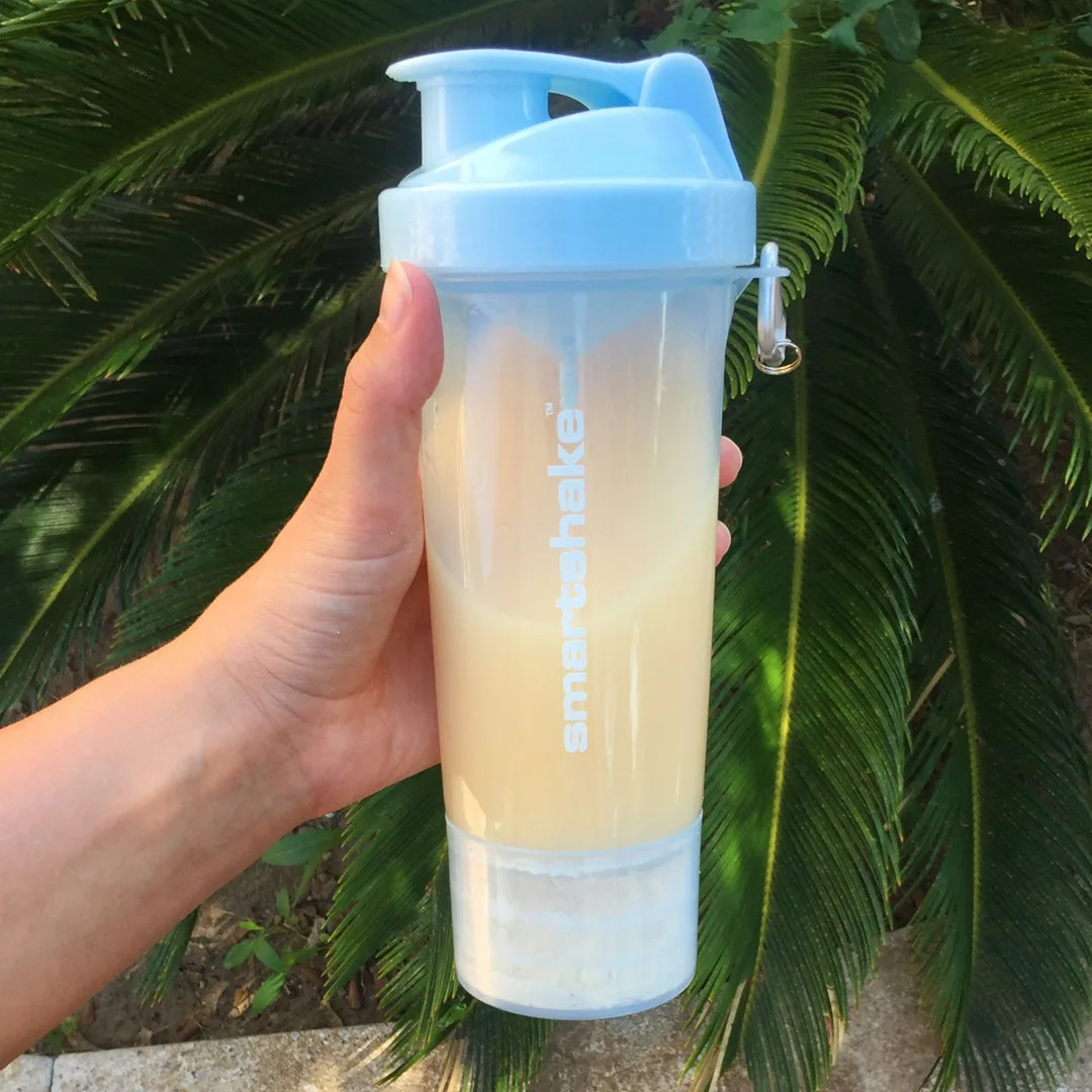 Шейкер спортивний SmartShake пластик 500 мл синій