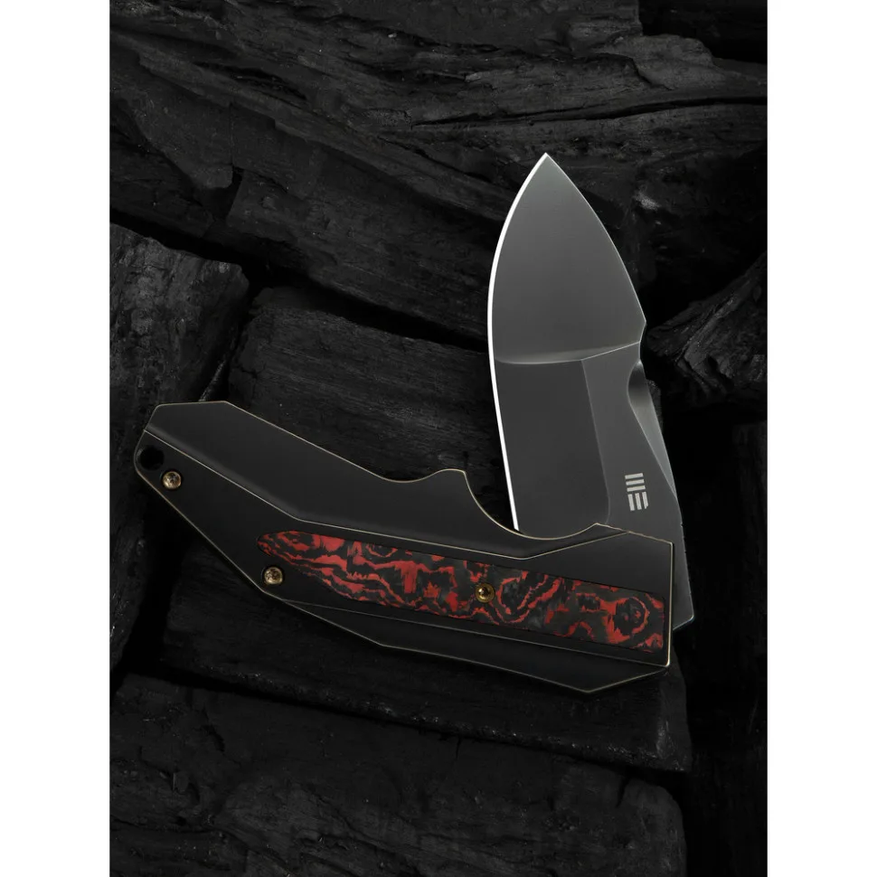 Складаний ніж Weknife CPM 20CV 178,5х74,9 мм Чорний Титан Карбон