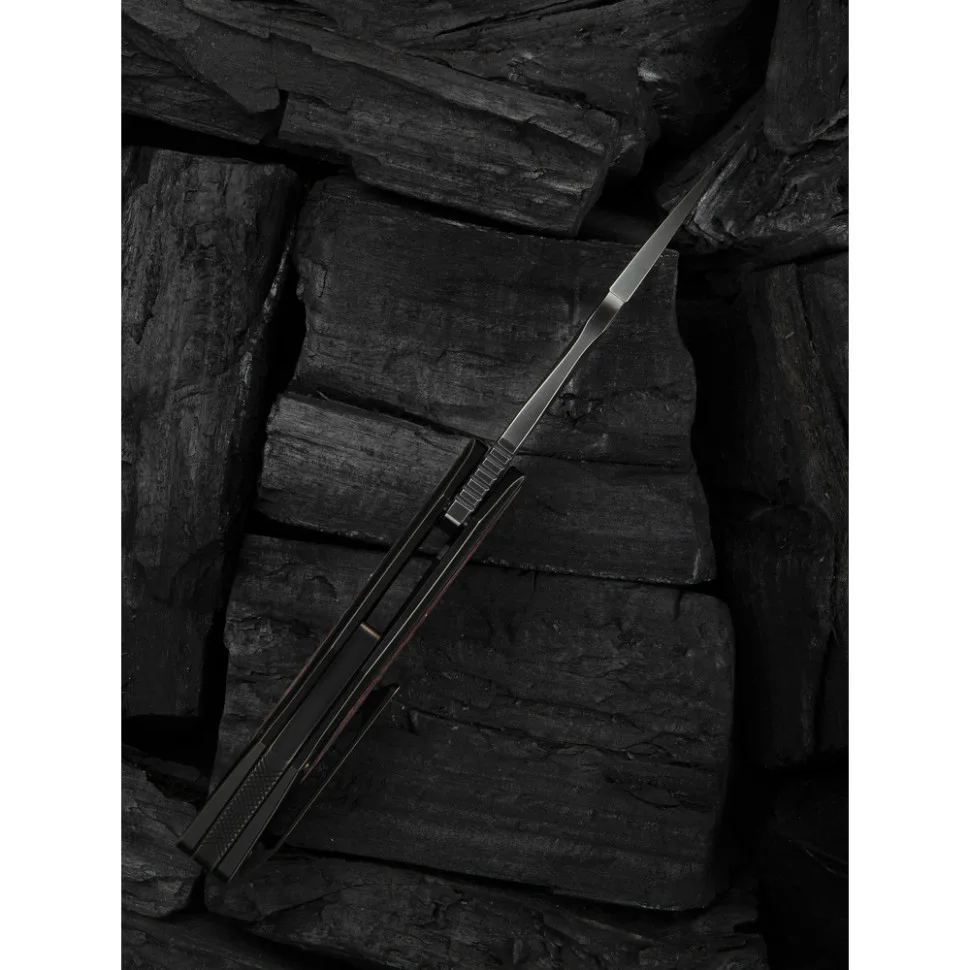 Складаний ніж Weknife CPM 20CV 178,5х74,9 мм Чорний Титан Карбон