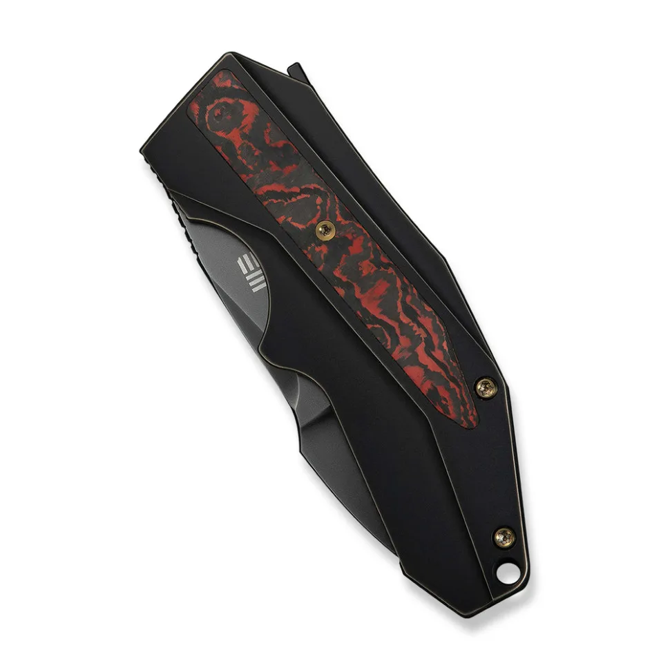 Складаний ніж Weknife CPM 20CV 178,5х74,9 мм Чорний Титан Карбон
